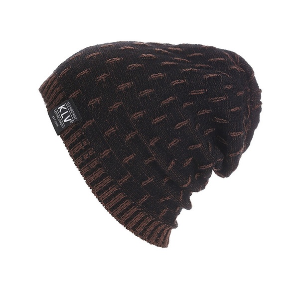 Accessories - Black Soft Knitted Lightweight Wool Slouchy Beanie